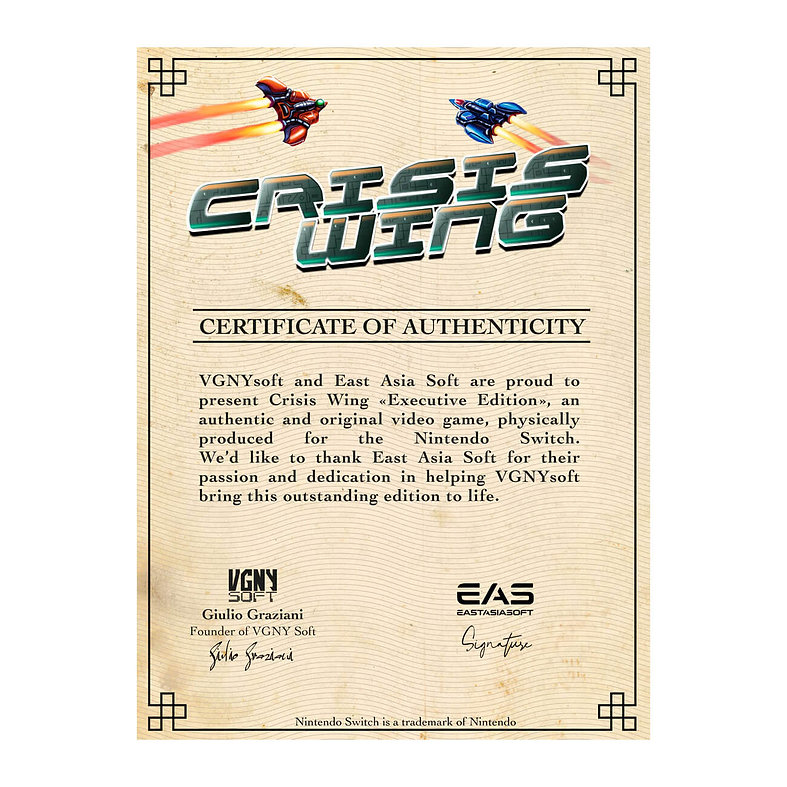 Crisis Wing Standard Edition (Nintendo Switch)