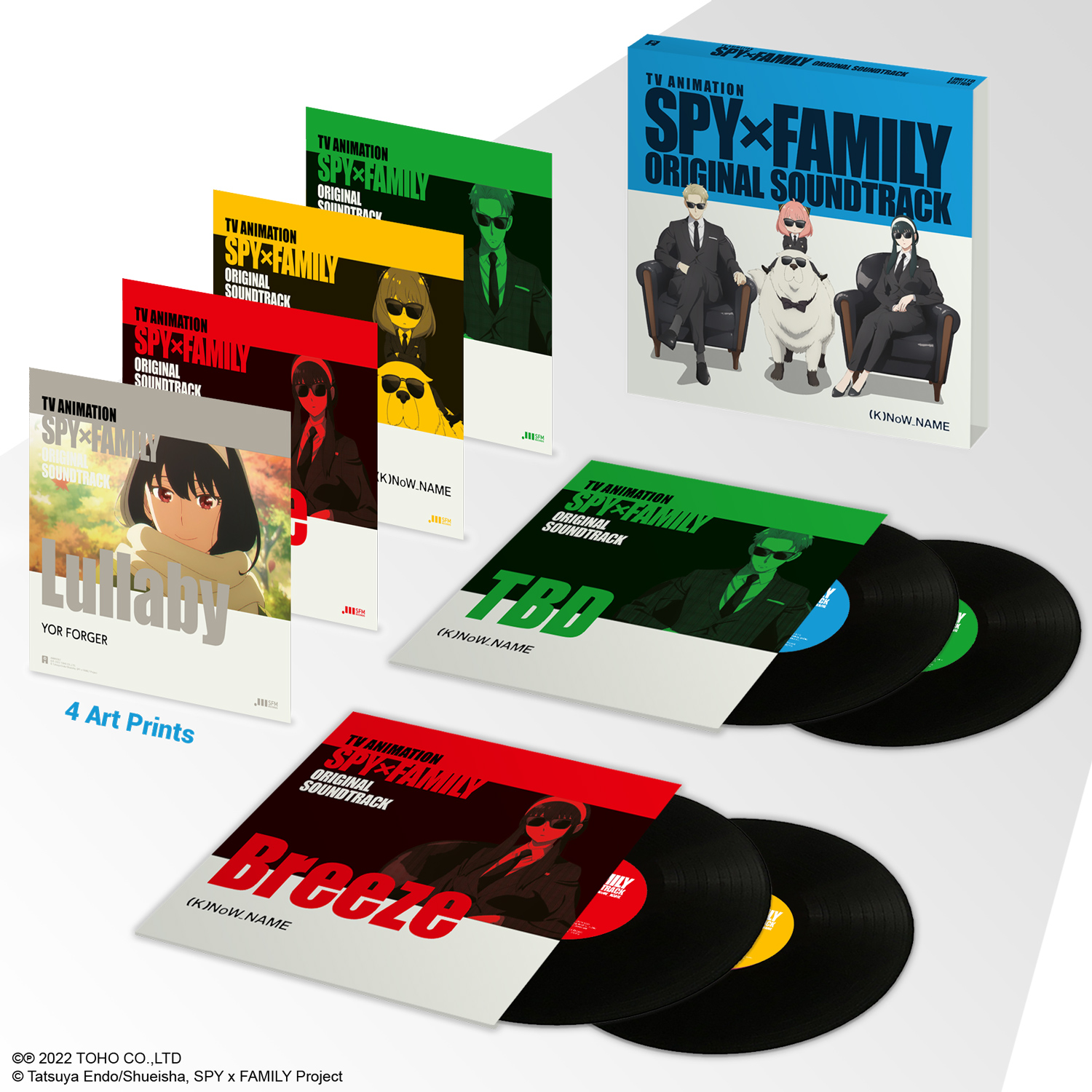 OST SPY × FAMILY レコード未使用品(K)NoW_NAME